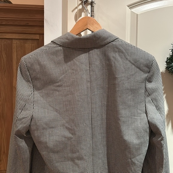 NWT ZARA xs plaid oversized blazer - Picture 11 of 12